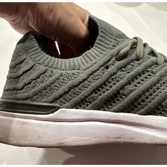 APL Techloom Wave Sneakers Women’s Size 8 Green Slip On Shoes Textured - Picture 5 of 11